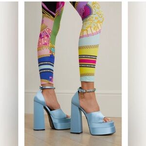 Versace platform heels